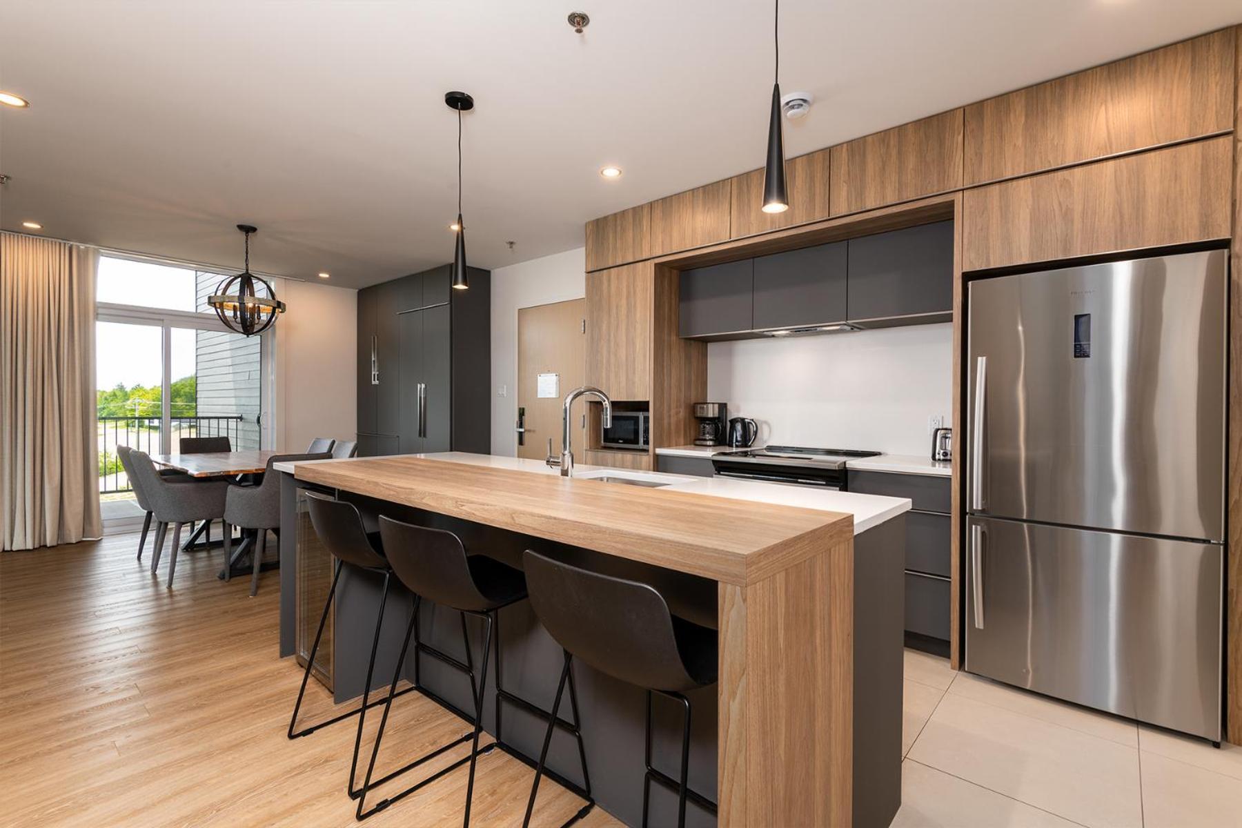 Les Appartements Du Massif De Charlevoix 圣弗朗索瓦小河 外观 照片