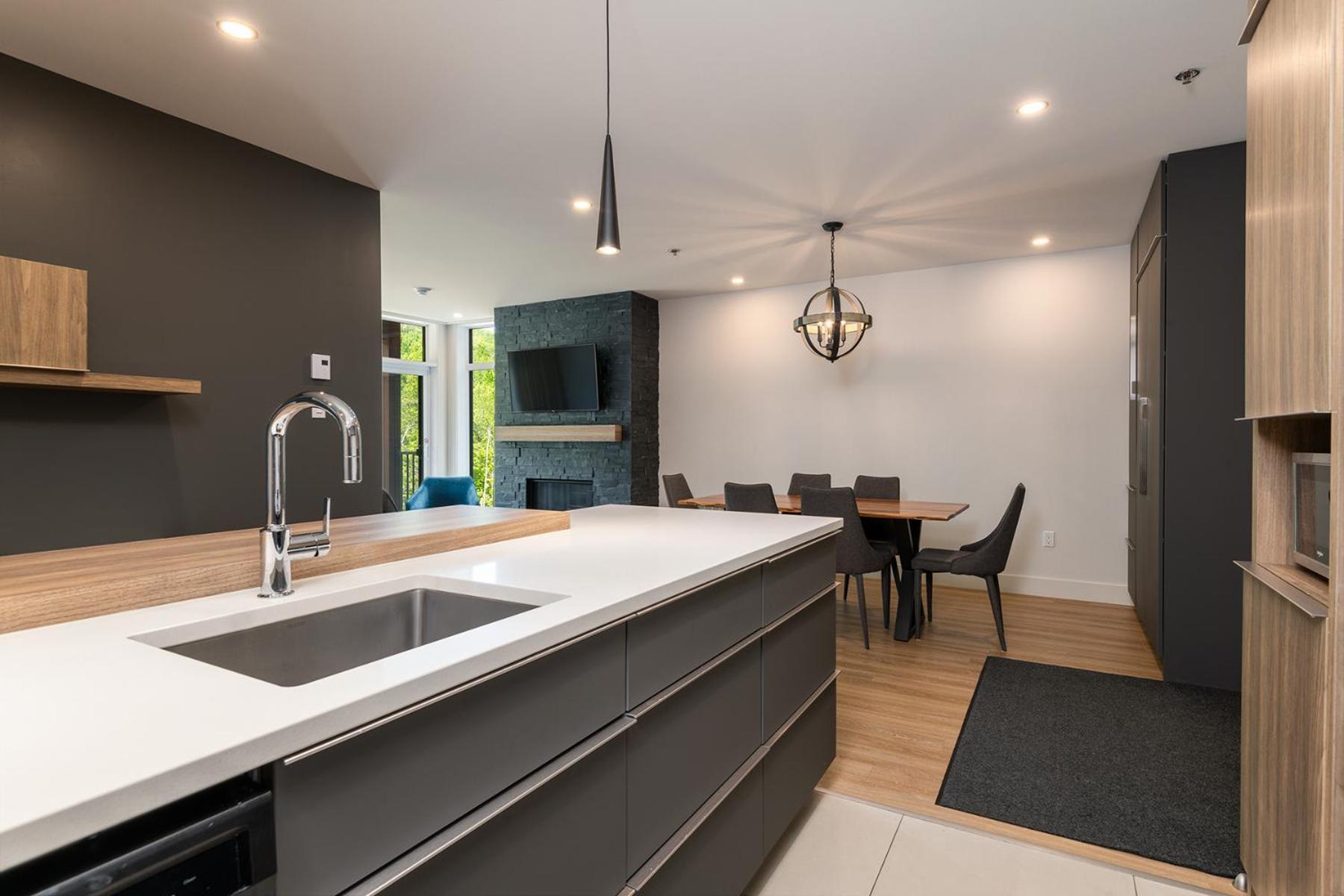 Les Appartements Du Massif De Charlevoix 圣弗朗索瓦小河 客房 照片