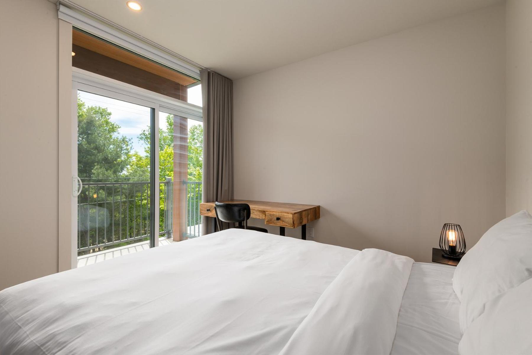 Les Appartements Du Massif De Charlevoix 圣弗朗索瓦小河 客房 照片